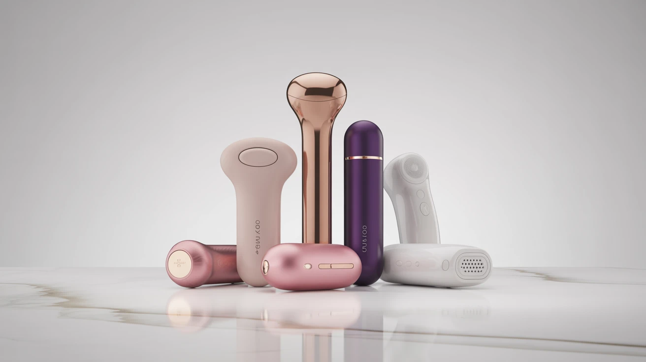 Premium vibrators and massagers — Womanizer, Lovense, Satisfyer and Lelo body-safe vibrators