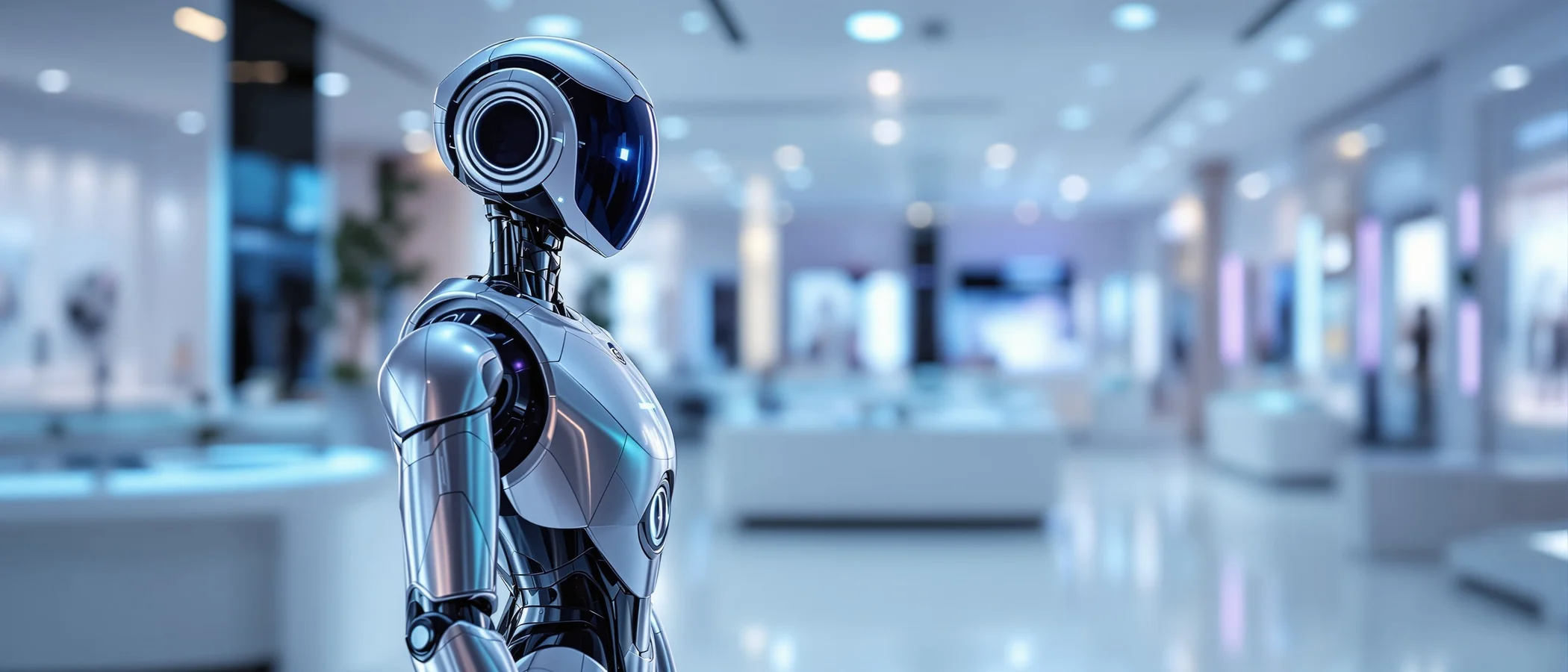 Shop AI companion robots — advanced humanoid robots with emotional AI, facial animation and lifelike social interaction