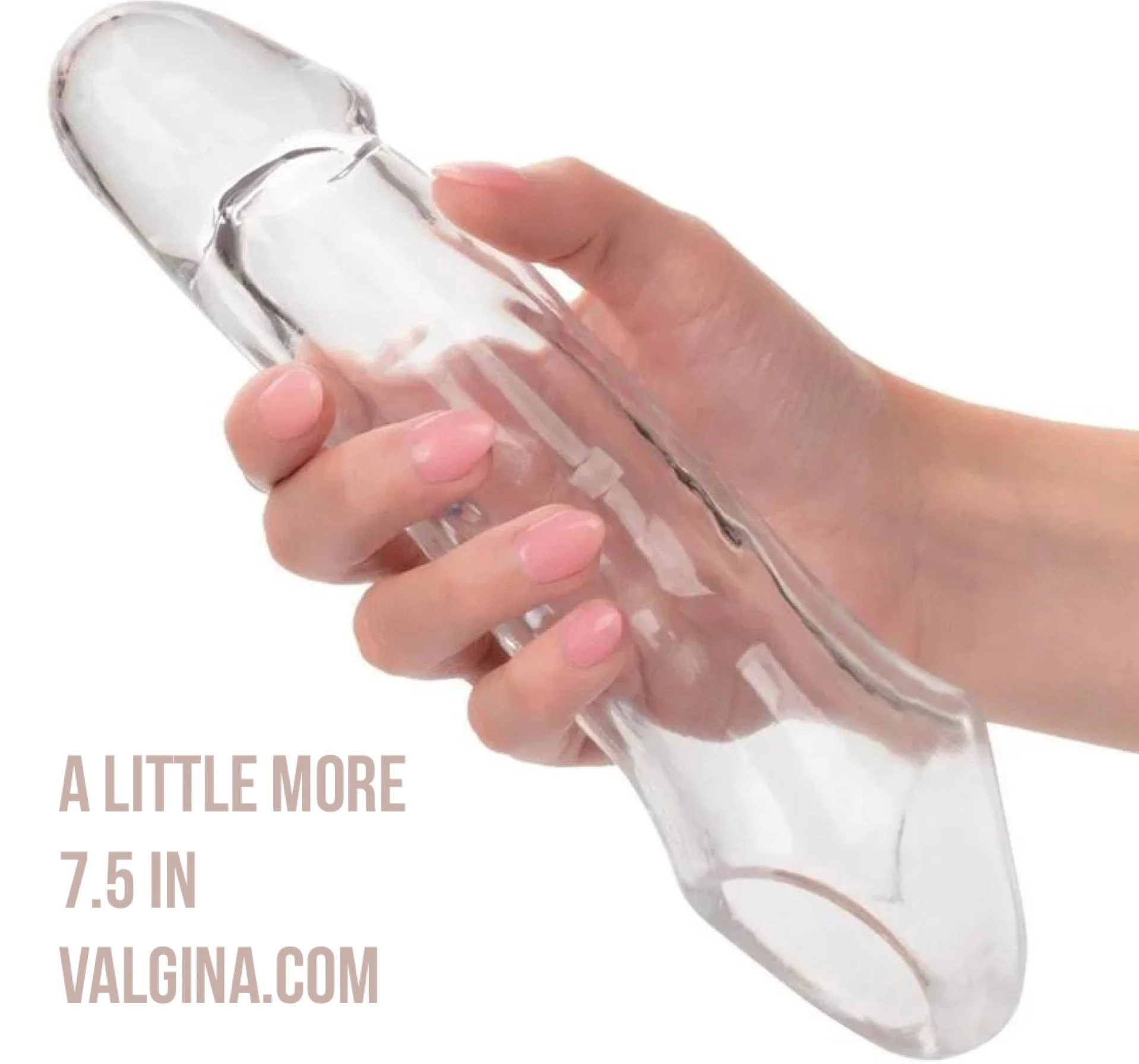 A Little More Real Feel Silicone Extender Sheath — view 2