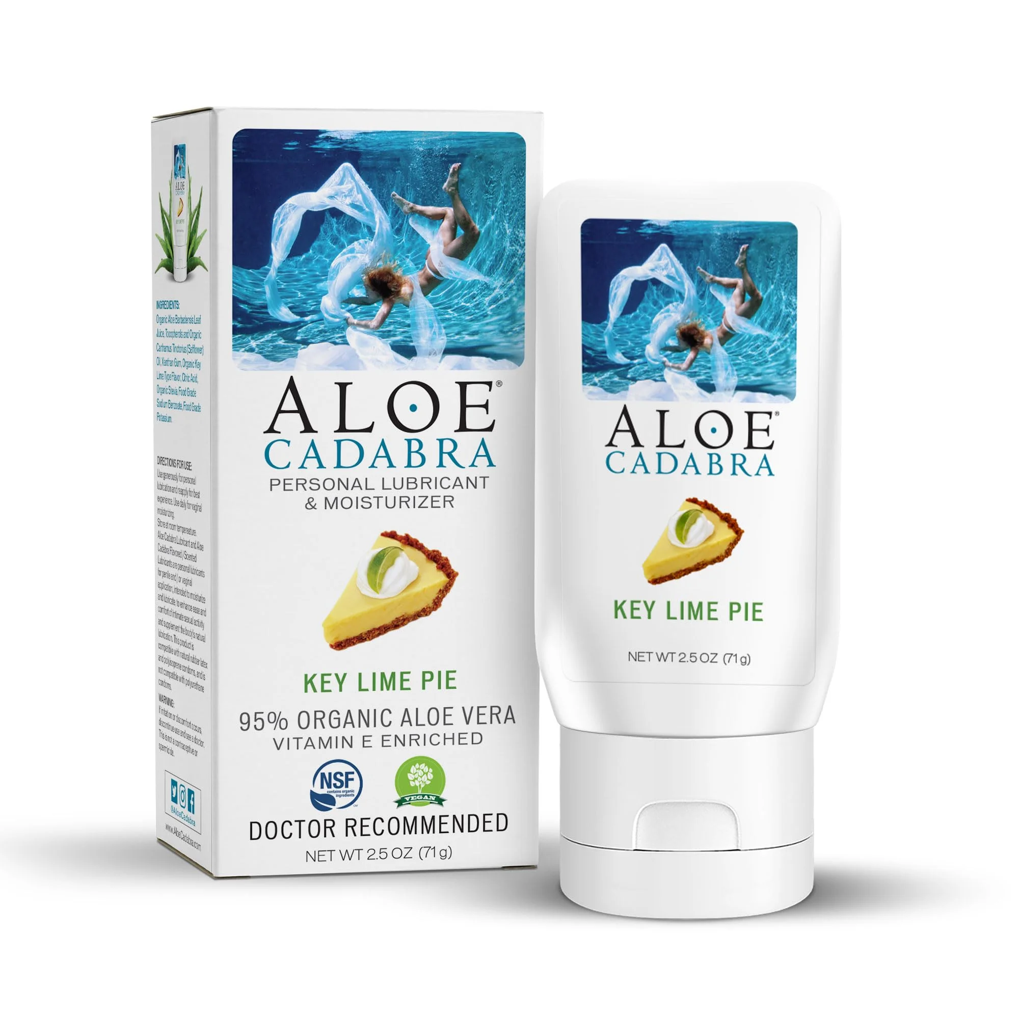 Aloe Cadabra Natural Water-Based Personal Lubricant — view 2