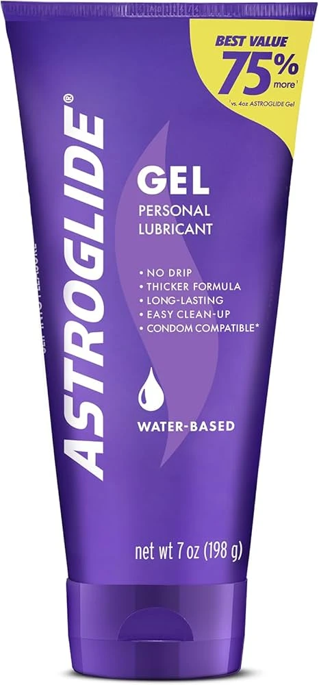 Astroglide Water Based Gel Personal Lubricant 4 oz by Astroglide - Buy premium Astroglide intimate products online at Best Sex Toys Online