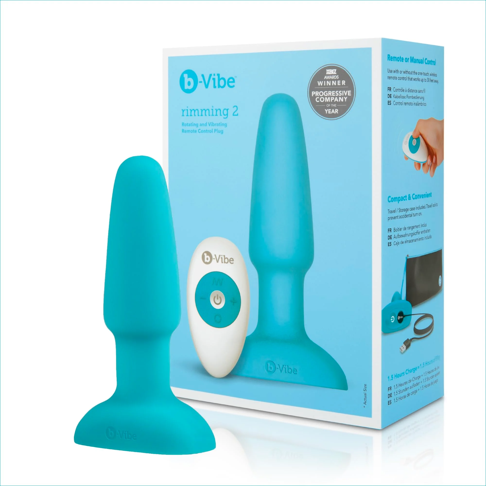 b-Vibe Rimming Plug — view 3