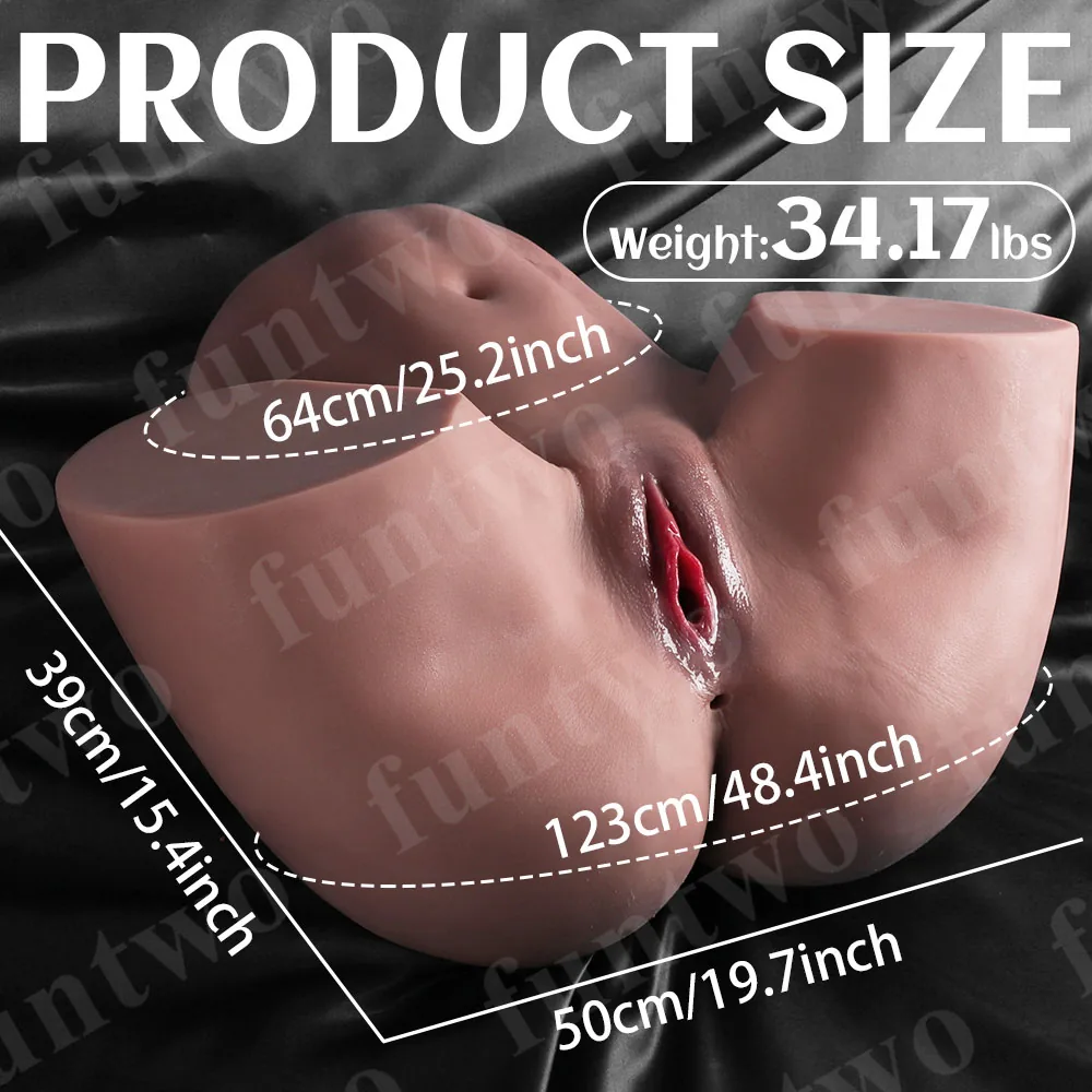 Grand Big-Ass TPE Torso Sex Doll (36 lb) by LushForm - Buy premium LushForm intimate products online at Best Sex Toys Online
