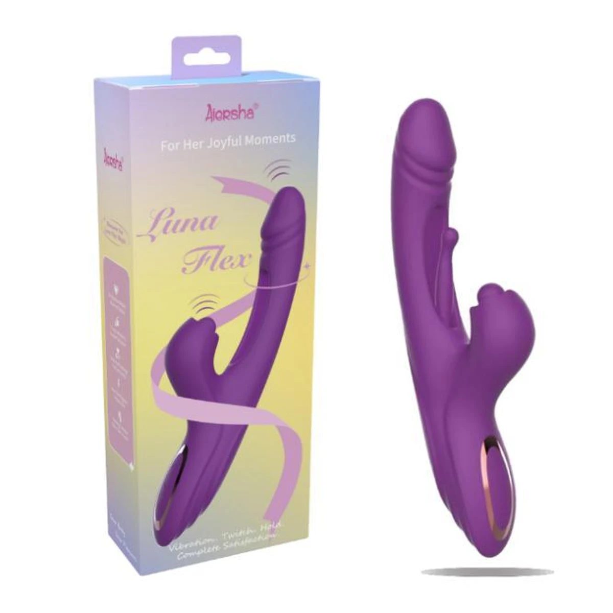 Luna Flex Magic Thrusting Rabbit Vibrator — view 2