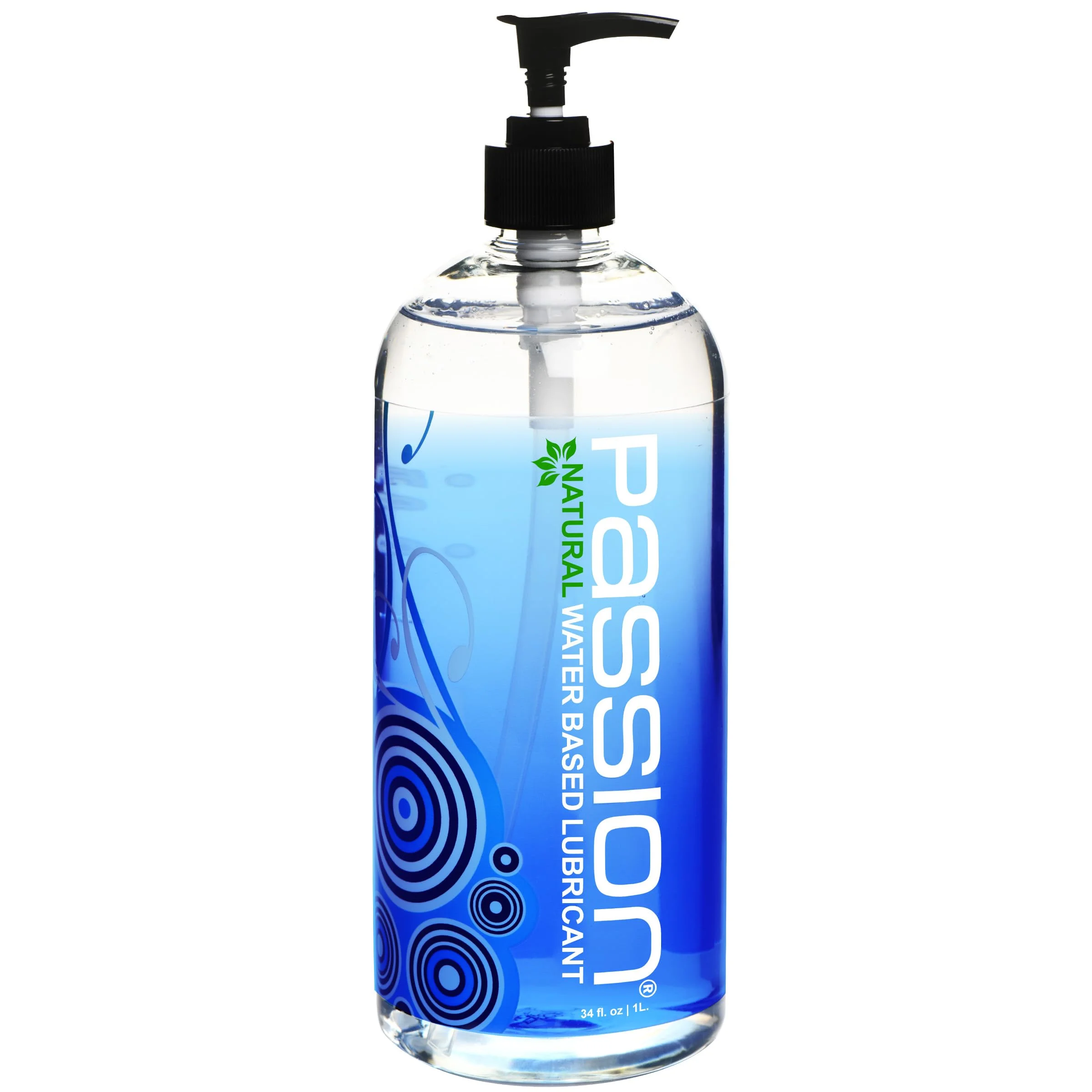 Passion Lubes Natural Water-Based Lubricant 34 oz by Passion Lubes - Buy premium Passion Lubes intimate products online at Best Sex Toys Online