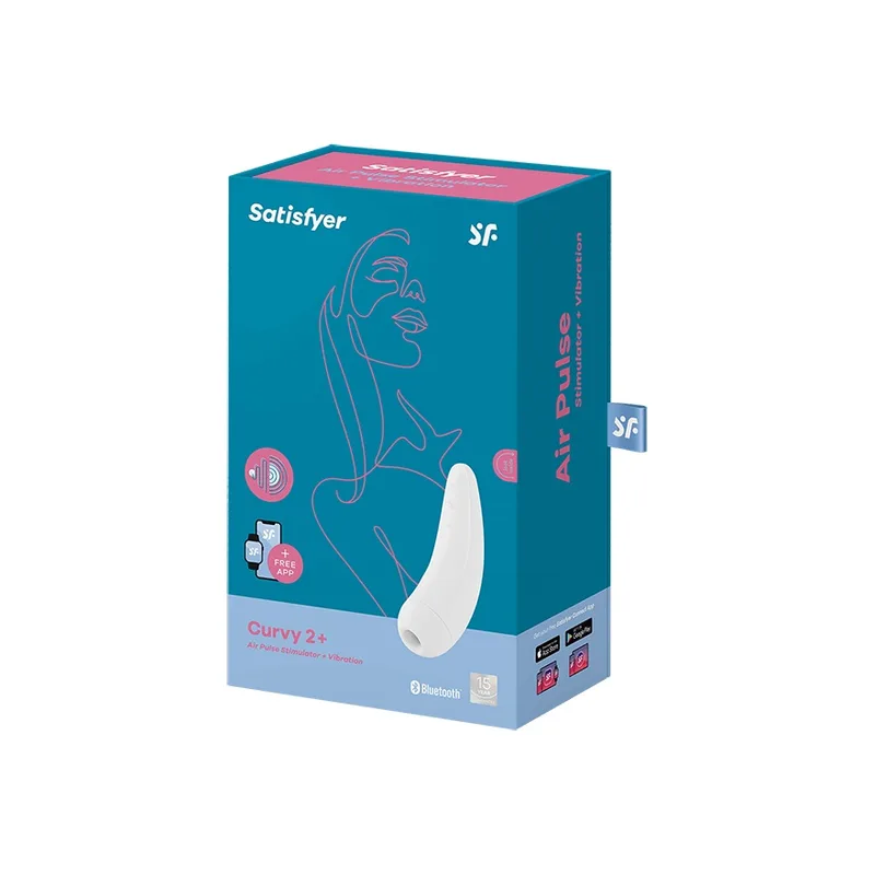 Satisfyer Curvy 2+ by Satisfyer - alternate angle view 2