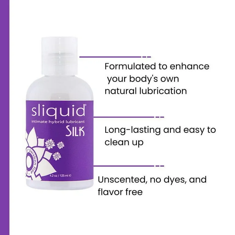 Sliquid Silk Hybrid Lubricant by Sliquid - Buy premium Sliquid intimate products online at BestSexToys.online
