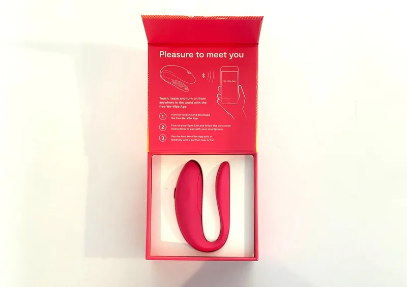 We-Vibe Sync Lite Couples Vibrator by We-Vibe - alternate angle view 2