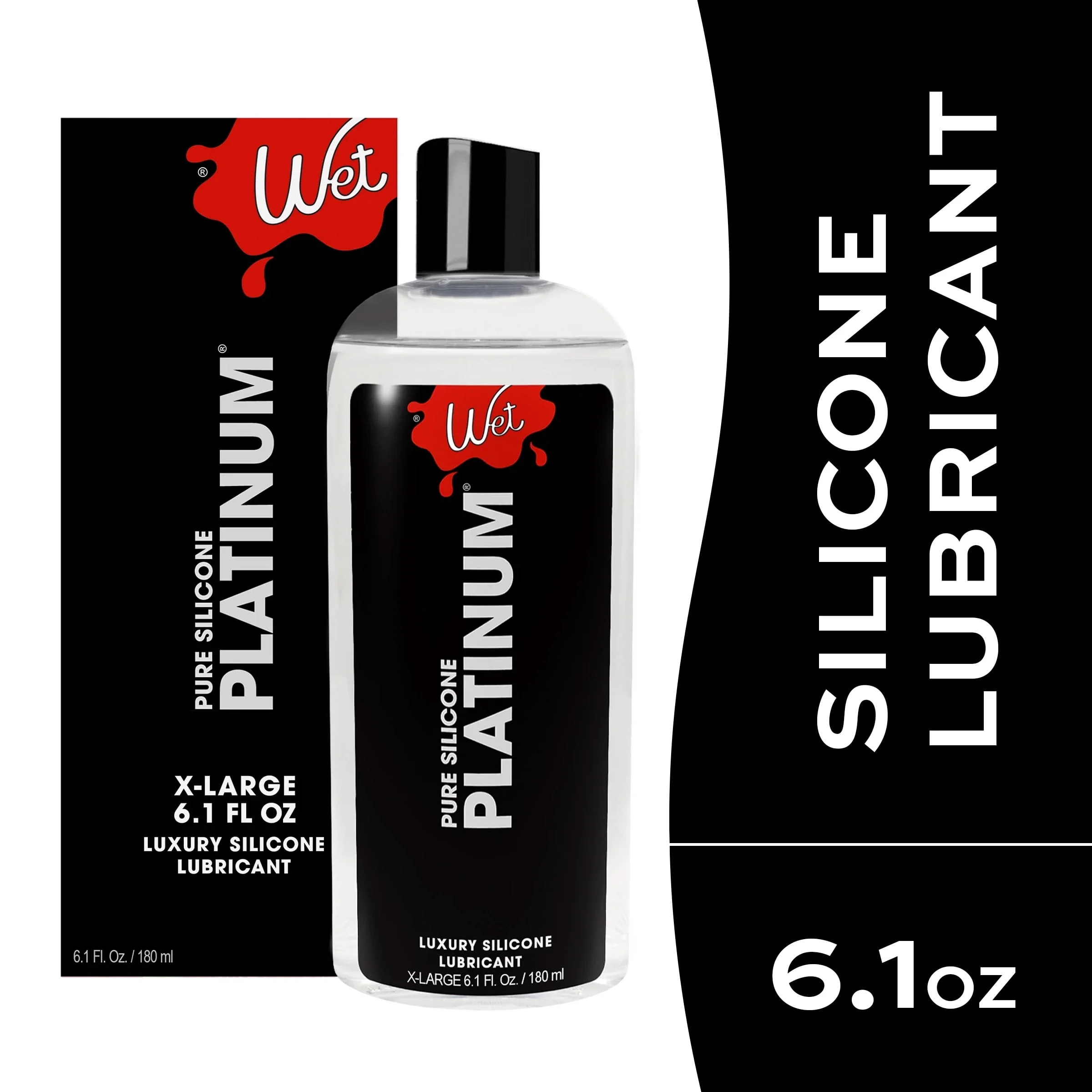 Wet Platinum Silicone-Based Personal Lubricant — view 2