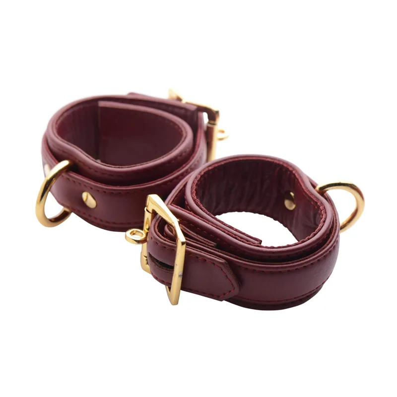 XR Brands Strict Leather Wrist Cuffs by XR Brands - Buy premium XR Brands intimate products online at BestSexToys.online