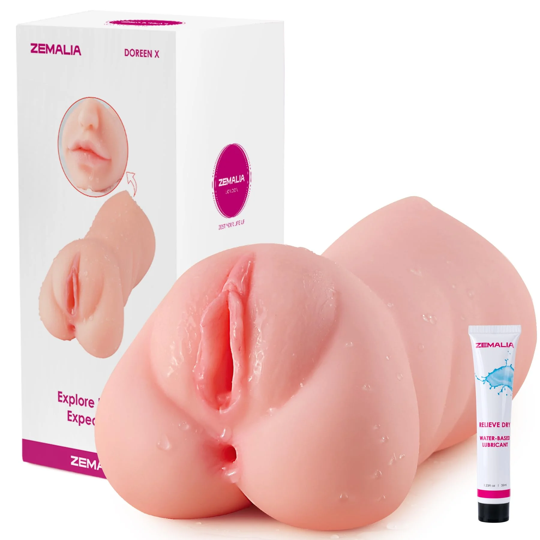 ZEMALIA 3 in 1 Pocket Pussy — view 3