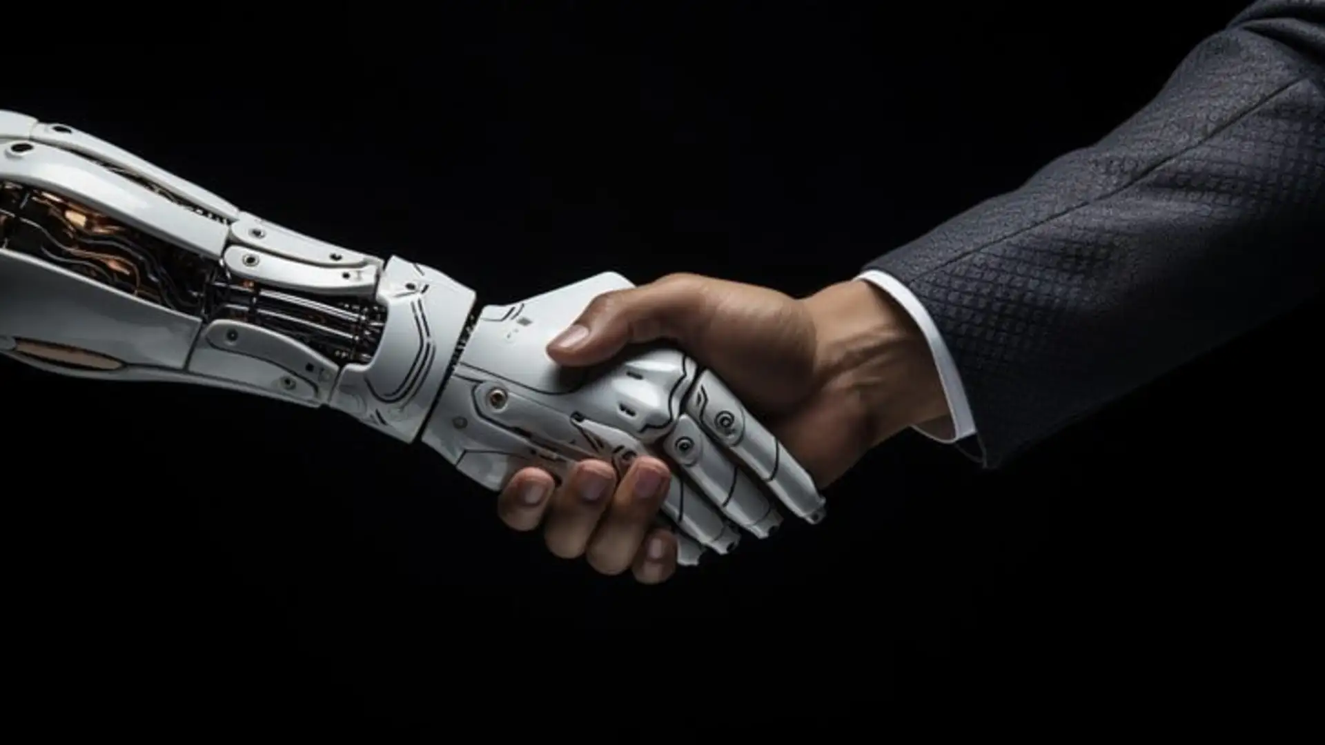 Human hand and robotic hand reaching toward each other — exploring the ethical considerations of human-robot intimate relationships